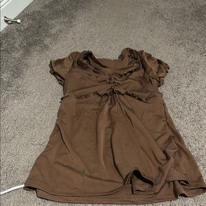 Brown Women's Top